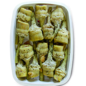 Roman Artichokes with Stem